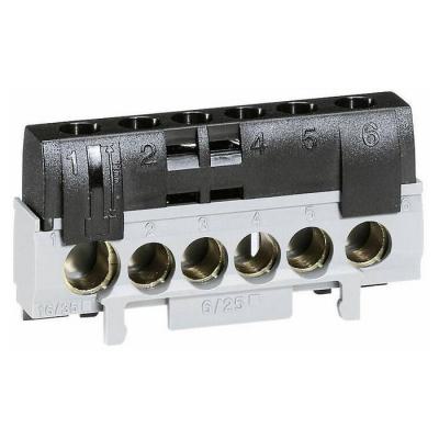  BORNIER DE PHASE 6 CONNEXIONS 