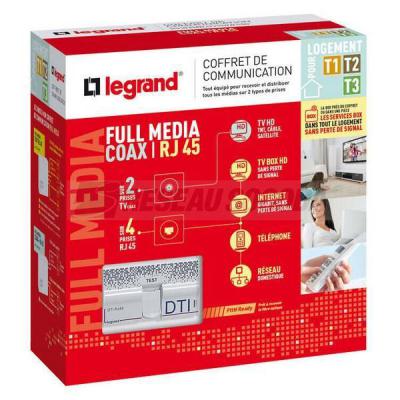  TC FULL MEDIA COAX/RJ PTIT LOG 