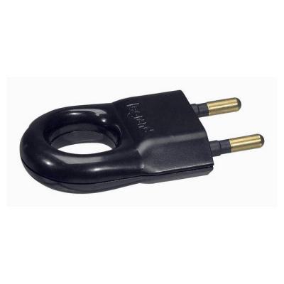  FICHE 2P 6A ANNEAU PLAST NOIR 