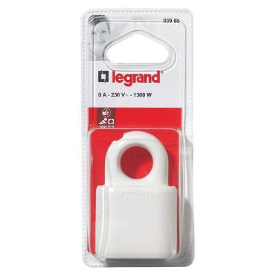  PROL 2P 6A ANNEAU PLAST BLANC 