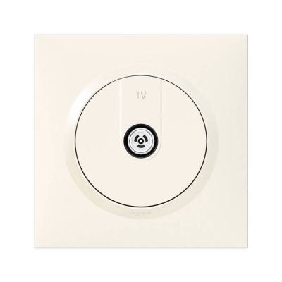  PRISE TV SIMPLE BLANC COMPLET! 