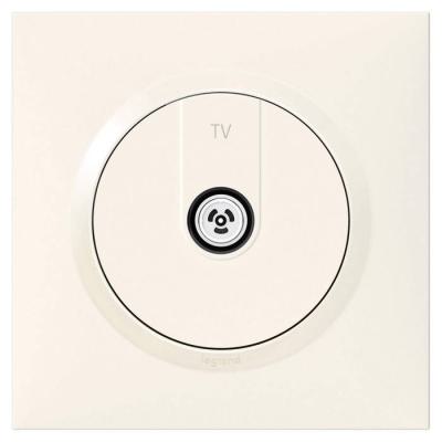  PRISE TV SIMPLE BLANC COMPLET! 