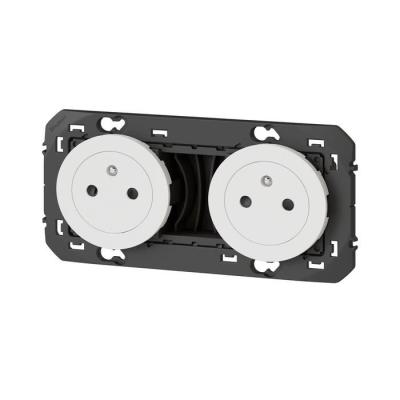  2X2P+T PRECABLEE BLANC 