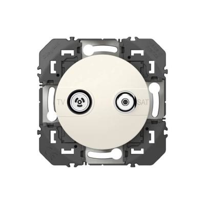  PRISE TV-SAT BLANC COMPO 