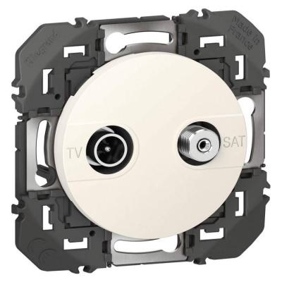  PRISE TV-SAT BLANC COMPO 