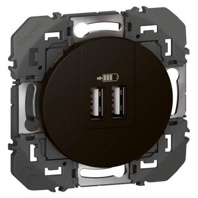  2USB CHARG A+A 3A  BLACK C.  ! 