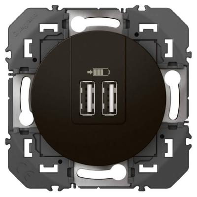  2USB CHARG A+A 3A  BLACK C.  ! 