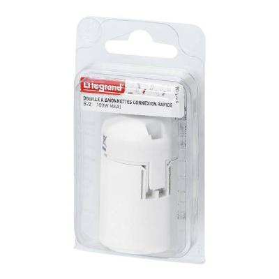  DOUILLE B22 BLANC CONN.AUTO 
