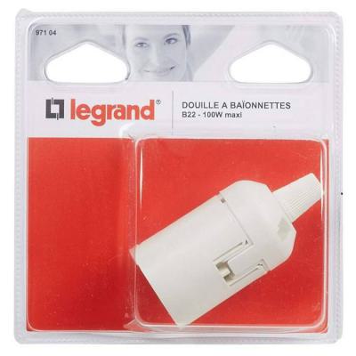  DOUILLE B22 BLANC CONN.AUTO 