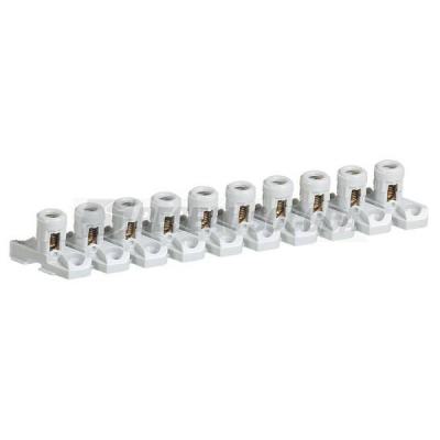  BORNE DE RAC.10 BORNES 2X6MM2 