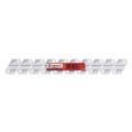  BORNE RAC. 10 BORNES 2X25MM2 