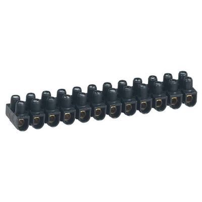  BORNE DE RAC.6MM2 NYLBLOC NOIR 