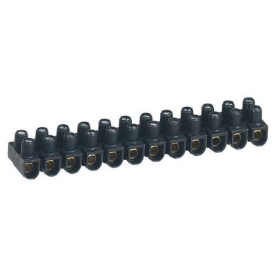  BORNE DE RAC.6MM2 NYLBLOC NOIR 