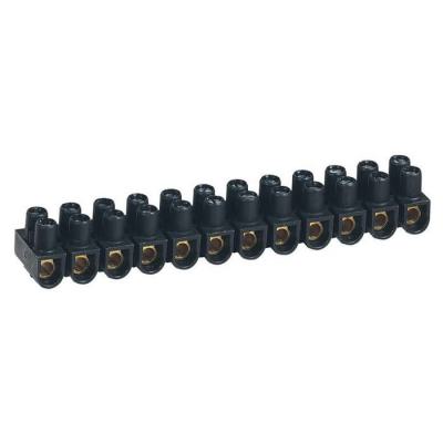  BORNE  RAC.16MM2 NYLBLOC NOIR 