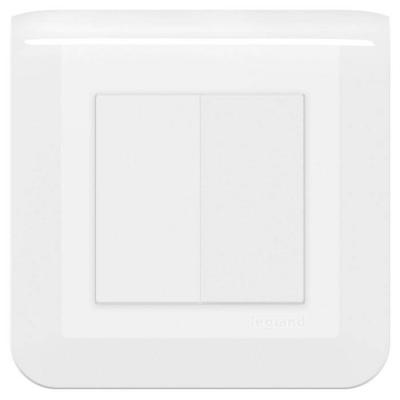  DOUBLE VV 10A CPL VIS BLANC 