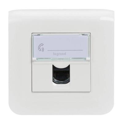  RJ45 CAT6 FTP CPL VIS BLANC 
