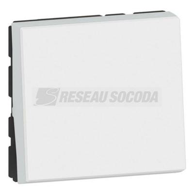  POUSSOIR LUM 2MOD COMPO BLANC 