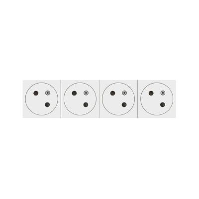  4X2P+T SURF LINK COMPO BLANC 