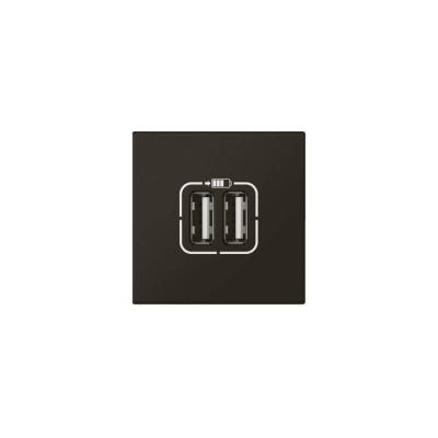  2USB AA 3A 2MOD COMPO NOIR   ! 