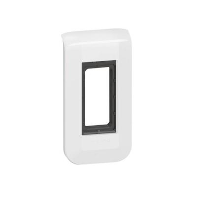  SUPPORT + PLAQUE 1 MOD BLANC 