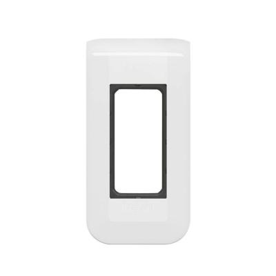  SUPPORT + PLAQUE 1 MOD BLANC 