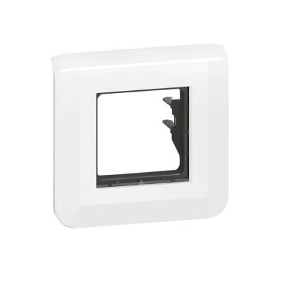  SUPPORT G+PLAQUE 2 MOD BLANC 