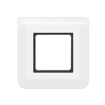  SUPPORT G+PLAQUE 2 MOD BLANC 