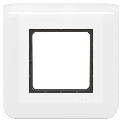  SUPPORT G+PLAQUE 2 MOD BLANC 