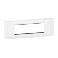  SUPPORT+PLAQUE 6 MOD H BLANC 