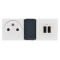  2P+T/DBLE USB MOSAIC COMPO 