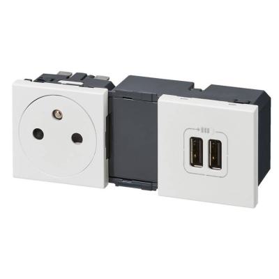  2P+T/DBLE USB MOSAIC COMPO 