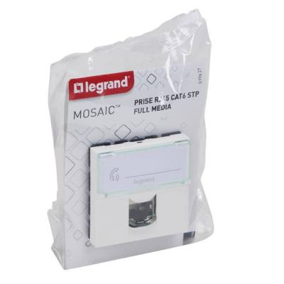  RJ45 CAT6STP MOSA BL.COMP 2MOD 