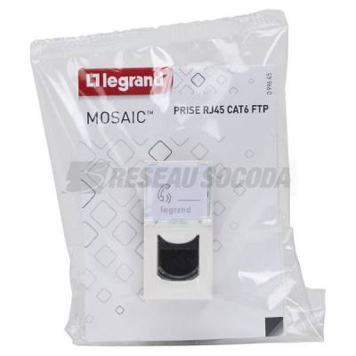  RJ45 CAT6 1 MOD MOSAIC COMPO 