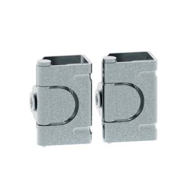  CHARNIERES X2 PLASTRON METAL 