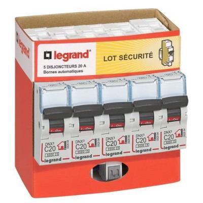  5 DISJ 20A BORNE AUTO 