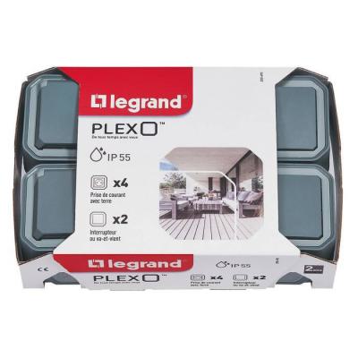  PLEXO 2VV+ 4X2P+T GRIS SAILLIE 