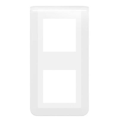  PLAQUE 2X2 MOD V BLANC 