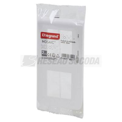  PLAQUE 2X2 MOD V BLANC 