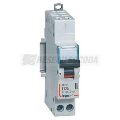  DNX3 1P+NG D25 4500A/6KA AUTO 