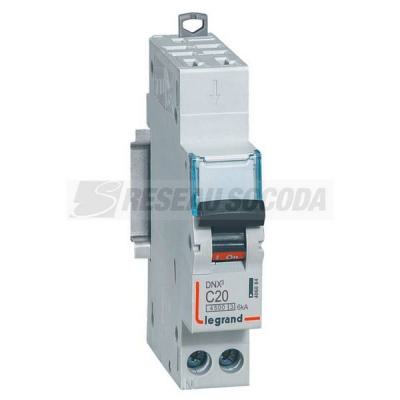  DNX3 1P+NG C20 4500A/6KA AUTO 