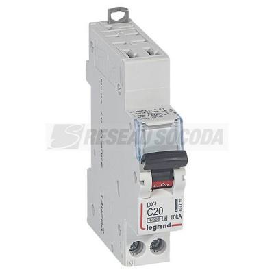  DX3 1P+NG C20 6000A/10KA AUTO 