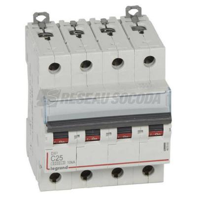  DX3 4P C25 6000A/10KA 