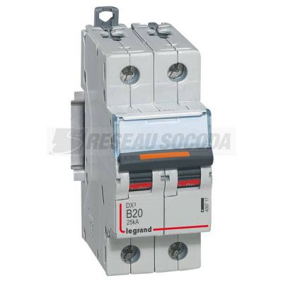  DX3 2P B20 25KA 