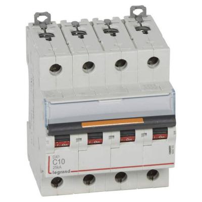  DX3 4P C10 25KA 