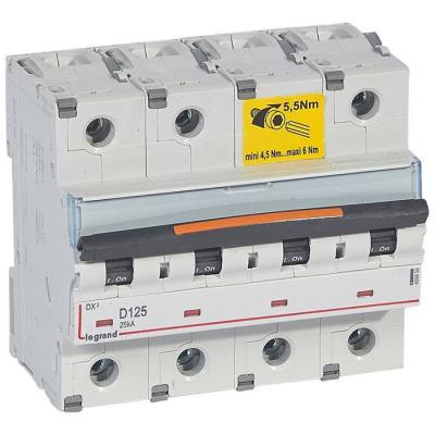  DX3 4P D125 25KA 