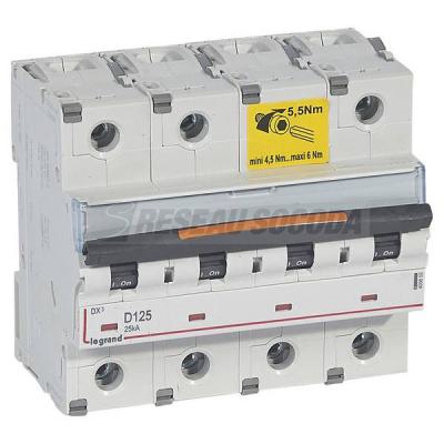  DX3 4P D125 25KA 