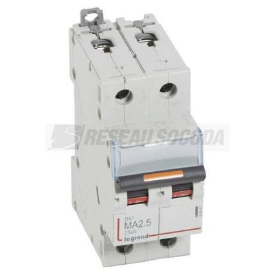  DX3 2P MA2.5 25KA 