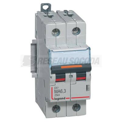  DX3 2P MA6.3 25KA 