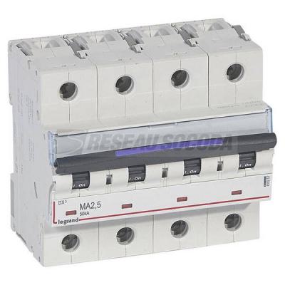  DX3 4P MA2.5 50KA 