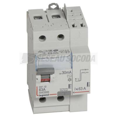  DX3-ID 2P 63A AC 30MA TGA 